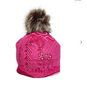Krimson Klover | Illustrated Beanie and gaiter Martina Pink